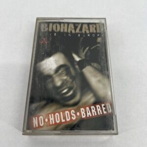 Biohazard No Holds Barred Live In Europe Cassette Tape Roadrunner 1997